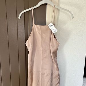 Abercrombie & Fitch Tan Slip Dress